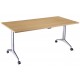 Endurance Rectangular Fliptop Mobile Table